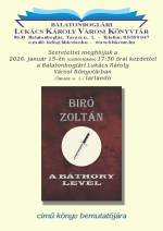 Könyvbemutató 2026. január 15.